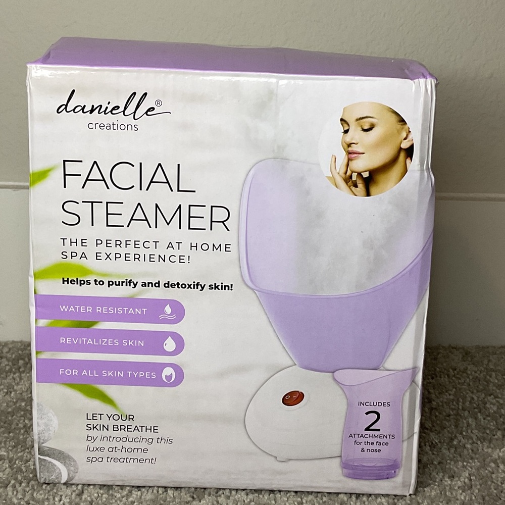 Facial Steamer by Danielle Creations in the Color Purple